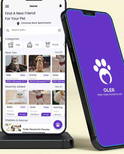 Oler App portfolio