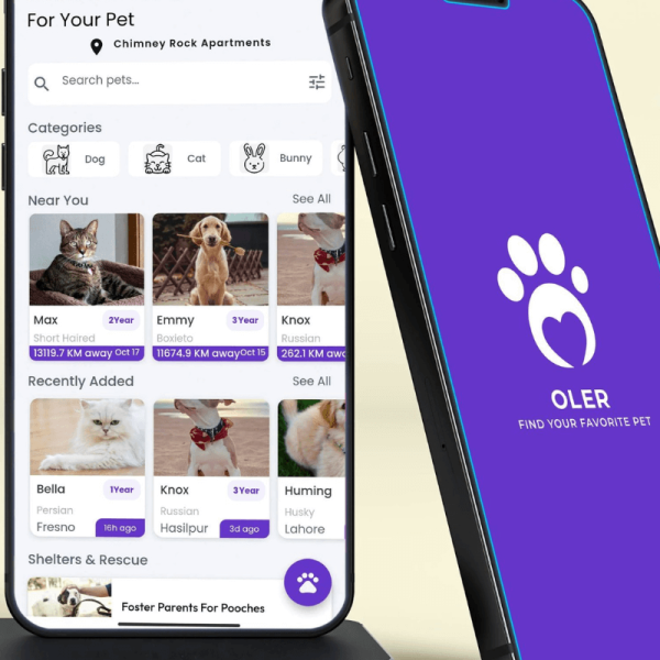 Oler App portfolio